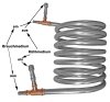 Gegenstrom-Wärmetauscher, 6 m Kühllänge, Edelstahl 1.4521 (Bild für) Gegenstrom-Wärmetauscher, 6 m Kühllänge, Edelstahl 1.4521